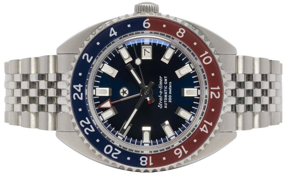 Jack Mason Strat-O-Timer GMT Americana 40, Blå, Stål